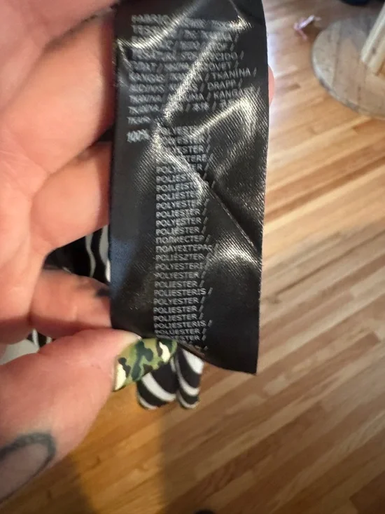 Killstar Black and White Vertical Stripe Maxi Dress - Picture 10 of 12